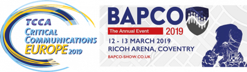 Roger-GPS in Critical Communication Europe / BAPCO 2019