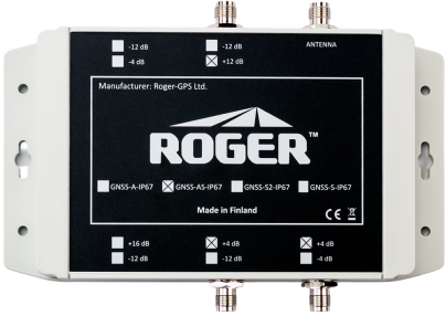 GNSS-AS-IP67 GPS Line Amplifier/Splitter